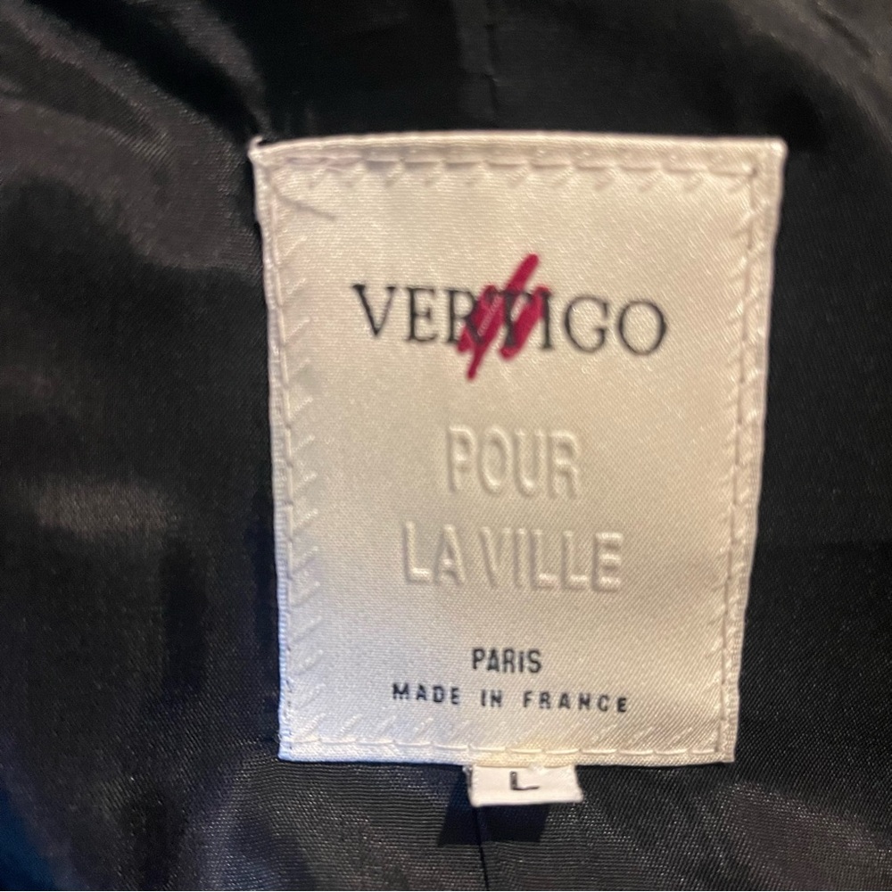 Vertigo pour la Ville Elegant Black Women's Blazer - Picture 9 of 12